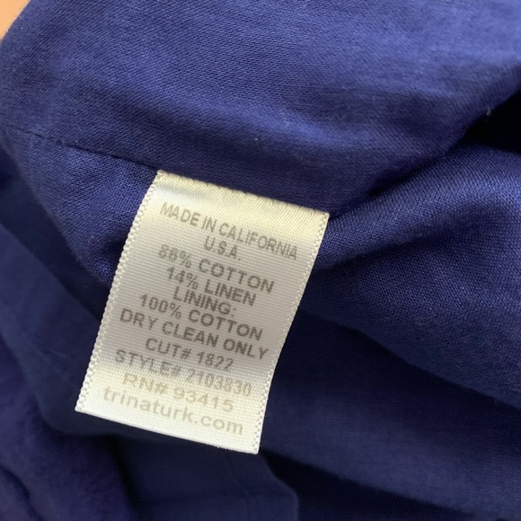 Trina Turk Dress SZ 2 - Picture 10 of 10